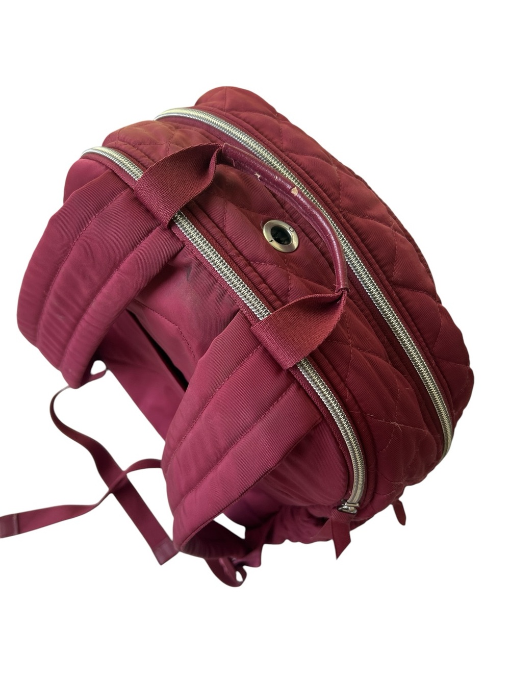 Vera Bradley Quilted Wine Backpack - Picture 10 of 10